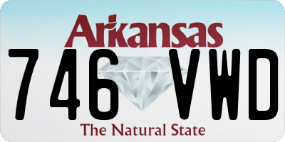 AR license plate 746VWD