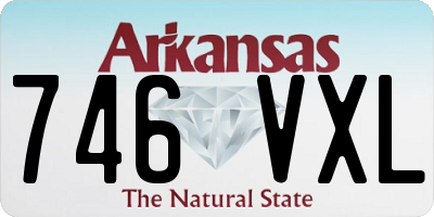 AR license plate 746VXL