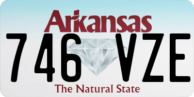 AR license plate 746VZE