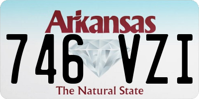 AR license plate 746VZI