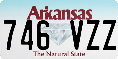 AR license plate 746VZZ
