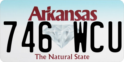 AR license plate 746WCU
