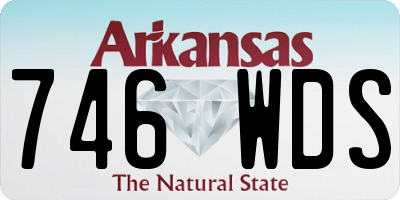 AR license plate 746WDS