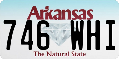 AR license plate 746WHI