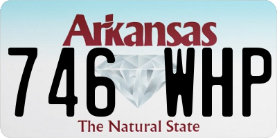 AR license plate 746WHP