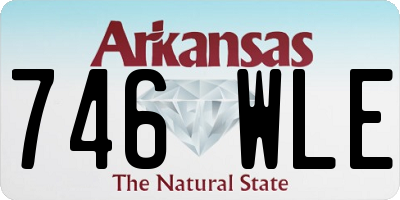 AR license plate 746WLE
