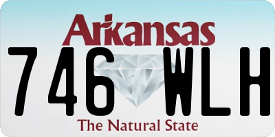 AR license plate 746WLH
