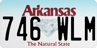 AR license plate 746WLM
