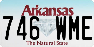 AR license plate 746WME
