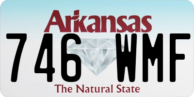AR license plate 746WMF