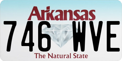 AR license plate 746WVE