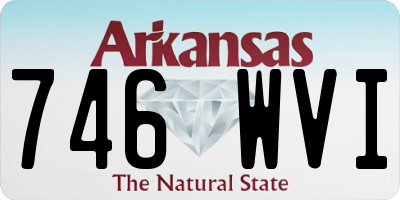 AR license plate 746WVI