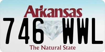 AR license plate 746WWL