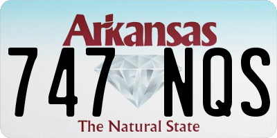 AR license plate 747NQS