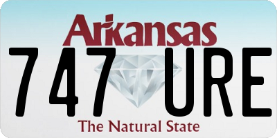 AR license plate 747URE