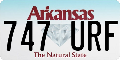 AR license plate 747URF