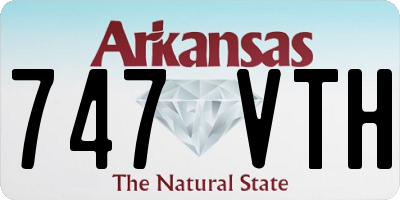AR license plate 747VTH