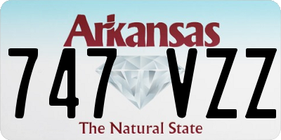 AR license plate 747VZZ