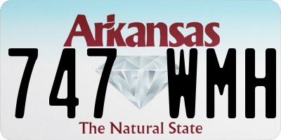 AR license plate 747WMH