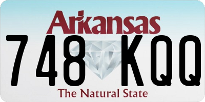 AR license plate 748KQQ