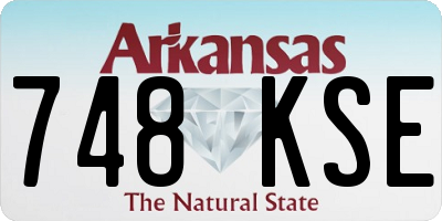 AR license plate 748KSE