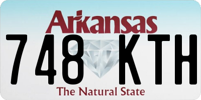 AR license plate 748KTH