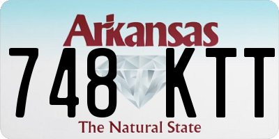 AR license plate 748KTT