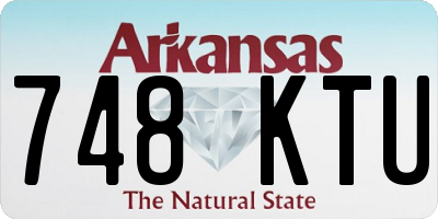 AR license plate 748KTU