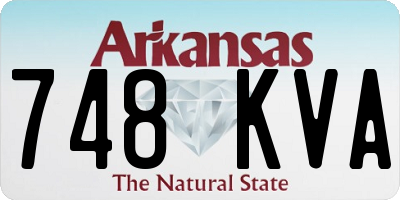AR license plate 748KVA
