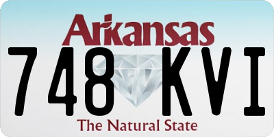 AR license plate 748KVI