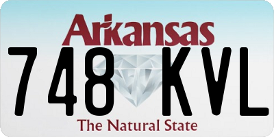 AR license plate 748KVL