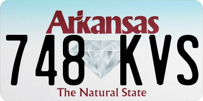 AR license plate 748KVS