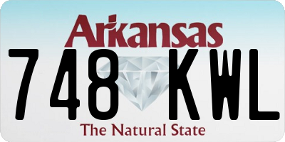 AR license plate 748KWL