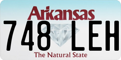 AR license plate 748LEH