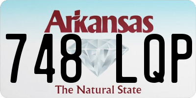 AR license plate 748LQP