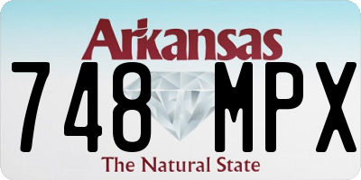 AR license plate 748MPX