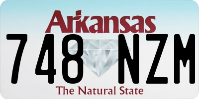 AR license plate 748NZM