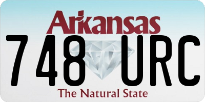 AR license plate 748URC