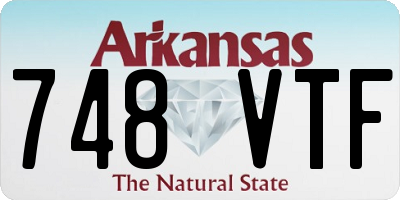 AR license plate 748VTF