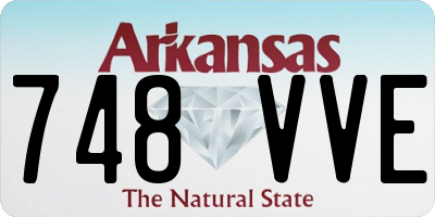 AR license plate 748VVE