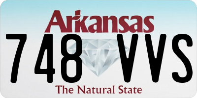 AR license plate 748VVS