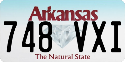 AR license plate 748VXI