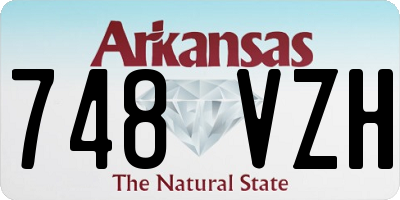 AR license plate 748VZH