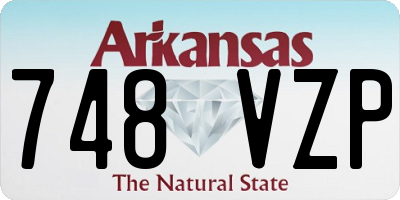 AR license plate 748VZP