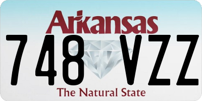 AR license plate 748VZZ