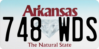 AR license plate 748WDS