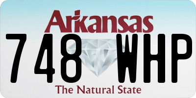 AR license plate 748WHP
