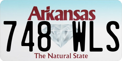 AR license plate 748WLS