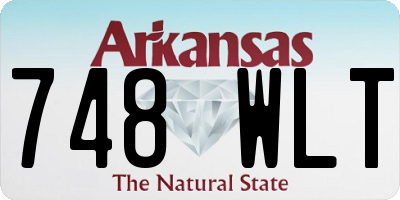 AR license plate 748WLT