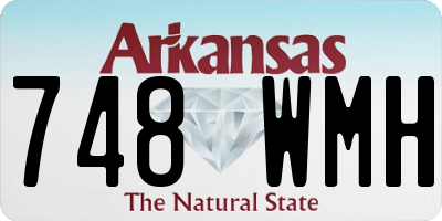 AR license plate 748WMH
